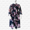 GIRLS PRINTED SMOKING MAXI